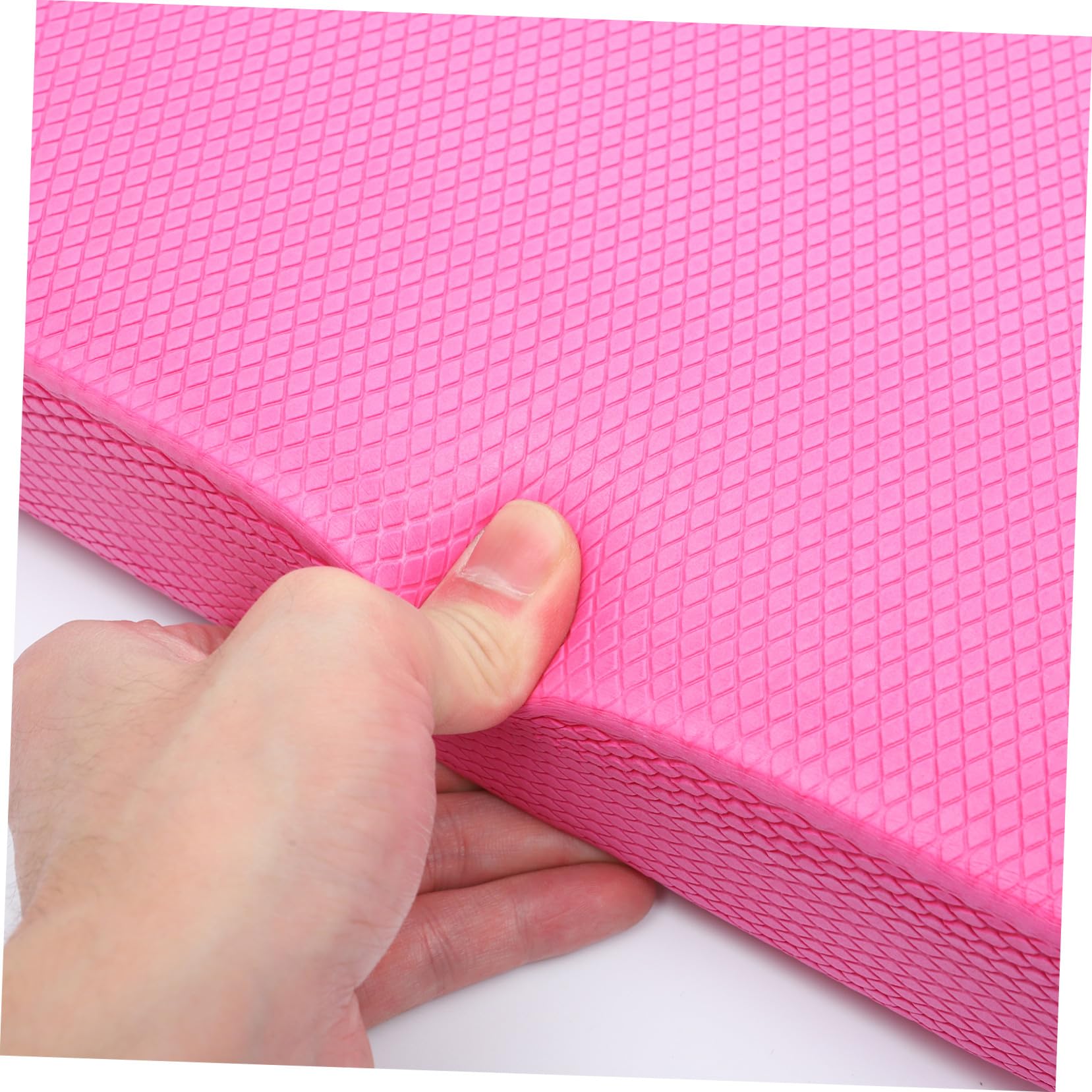 Gatuida Cuscino Balance in Tpe Antiscivolo Rosa per Riabilitazione Fisica e Allenamento a Casa, Comfort a Piedi Nudi, Forma Ovale per Stabilità e Supporto Articolare
