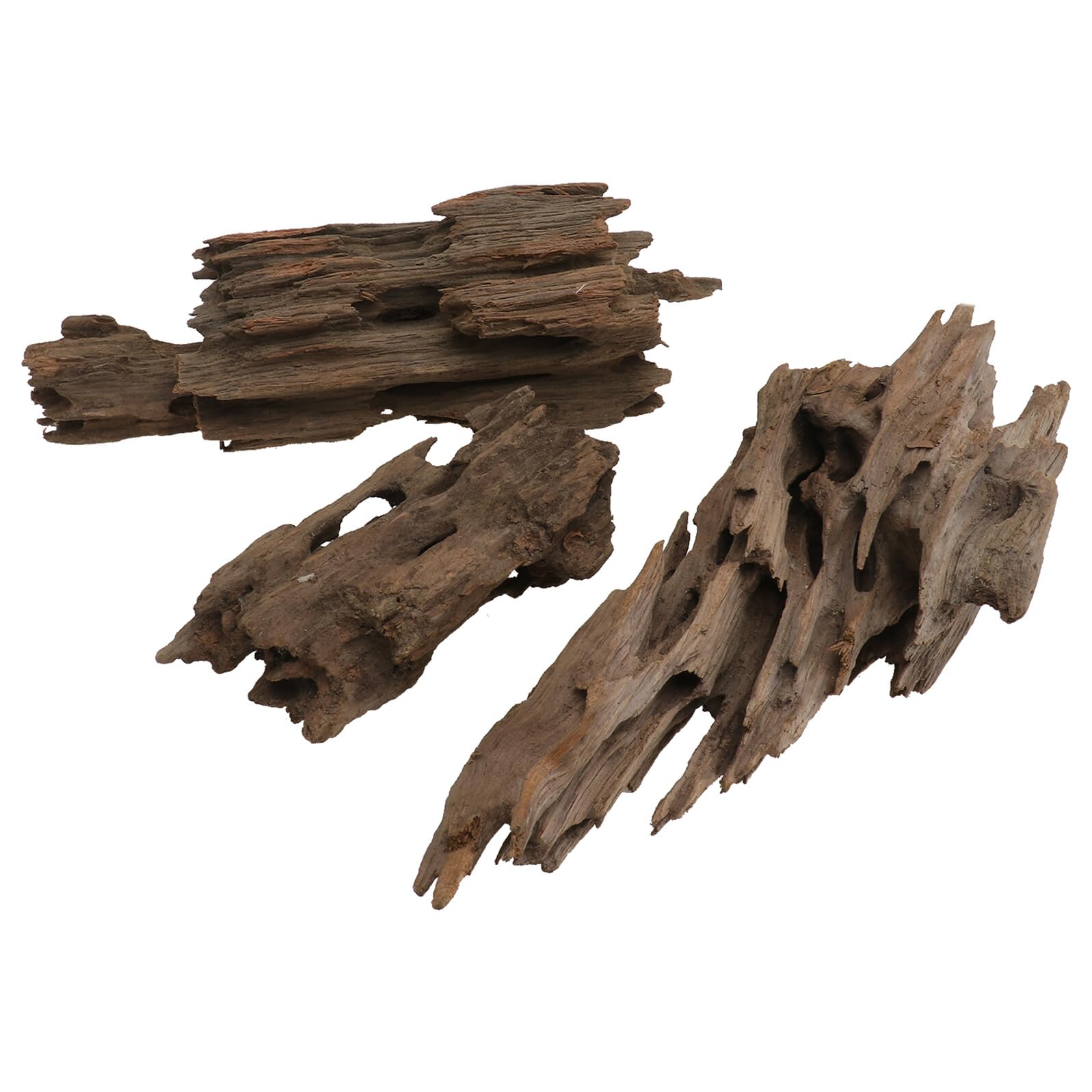 Natural Hollow Driftwood Shrimp Hideout 500g Aquarium Habitat Root Ornament Fish Tank Decoration Suitable for Shrimp and Small