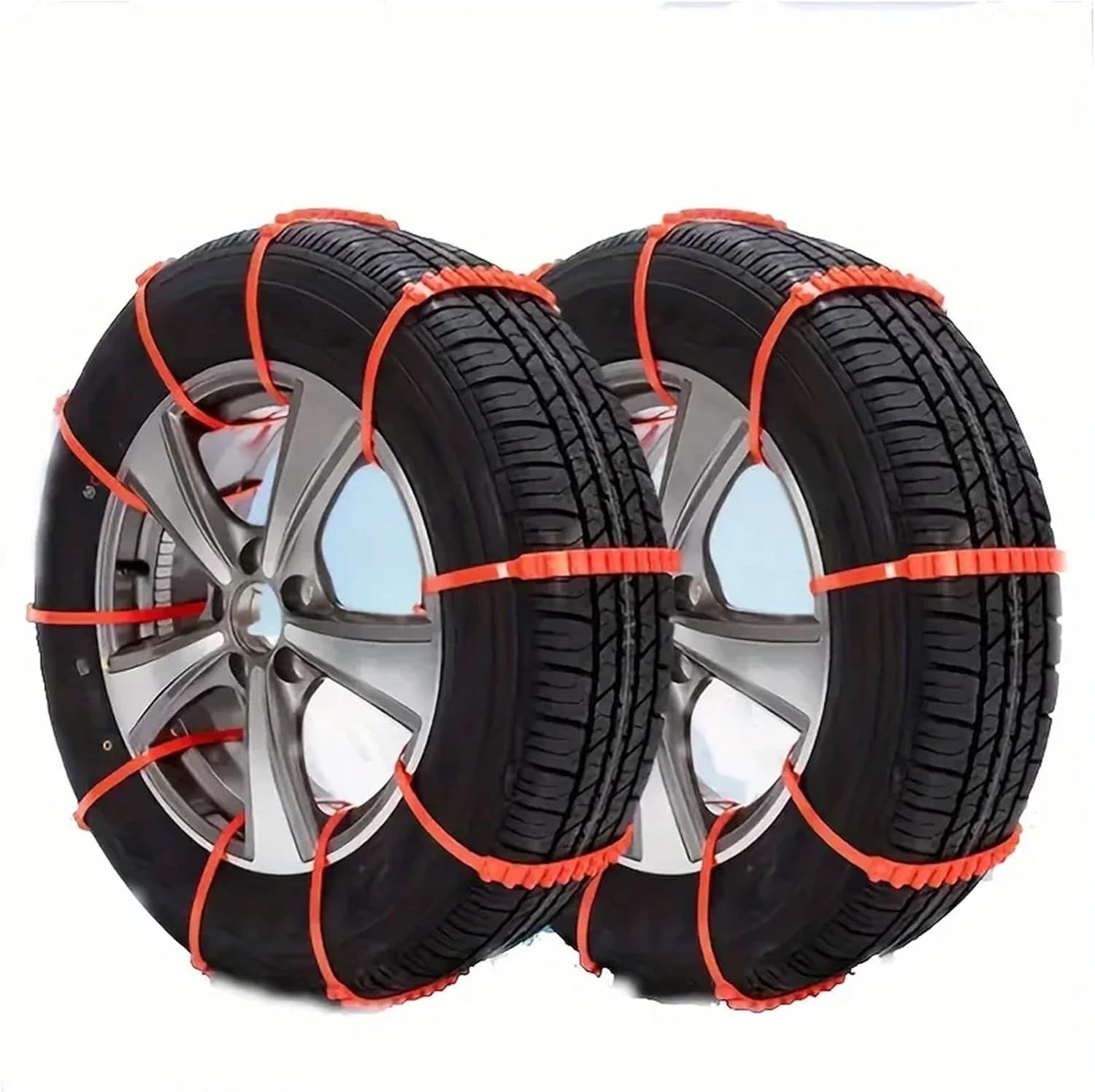5/10/20Pcs Anti Skid Snow Chains Car Winter Tire Wheels Chain Winter Outdoor Snow Tire Emergency Anti-Skid Auto Accessories(5pcs)