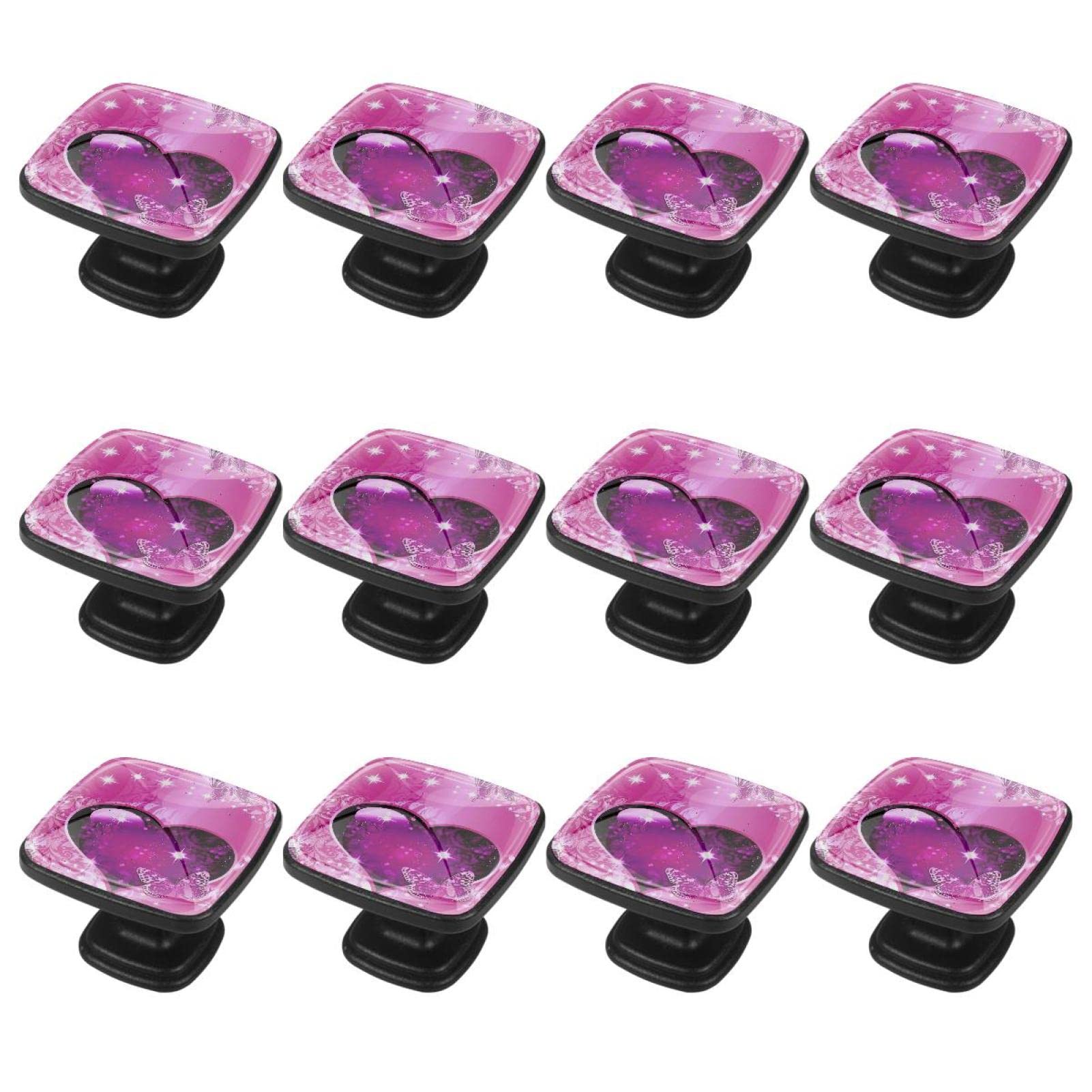 Boutons pour armoires et tiroirs violets pour exprimer votre amour du design