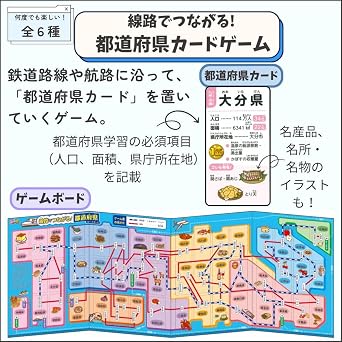 Rurubu Connect by railway! Prefectural card game