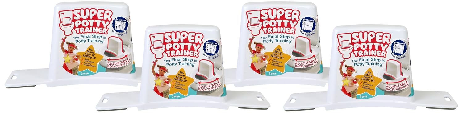 Adjustable Back Support Potty Trainer (Pack of 4)