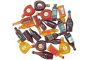 Juland 24PCS Miniature Mini Beer Drinks for Dollhouse