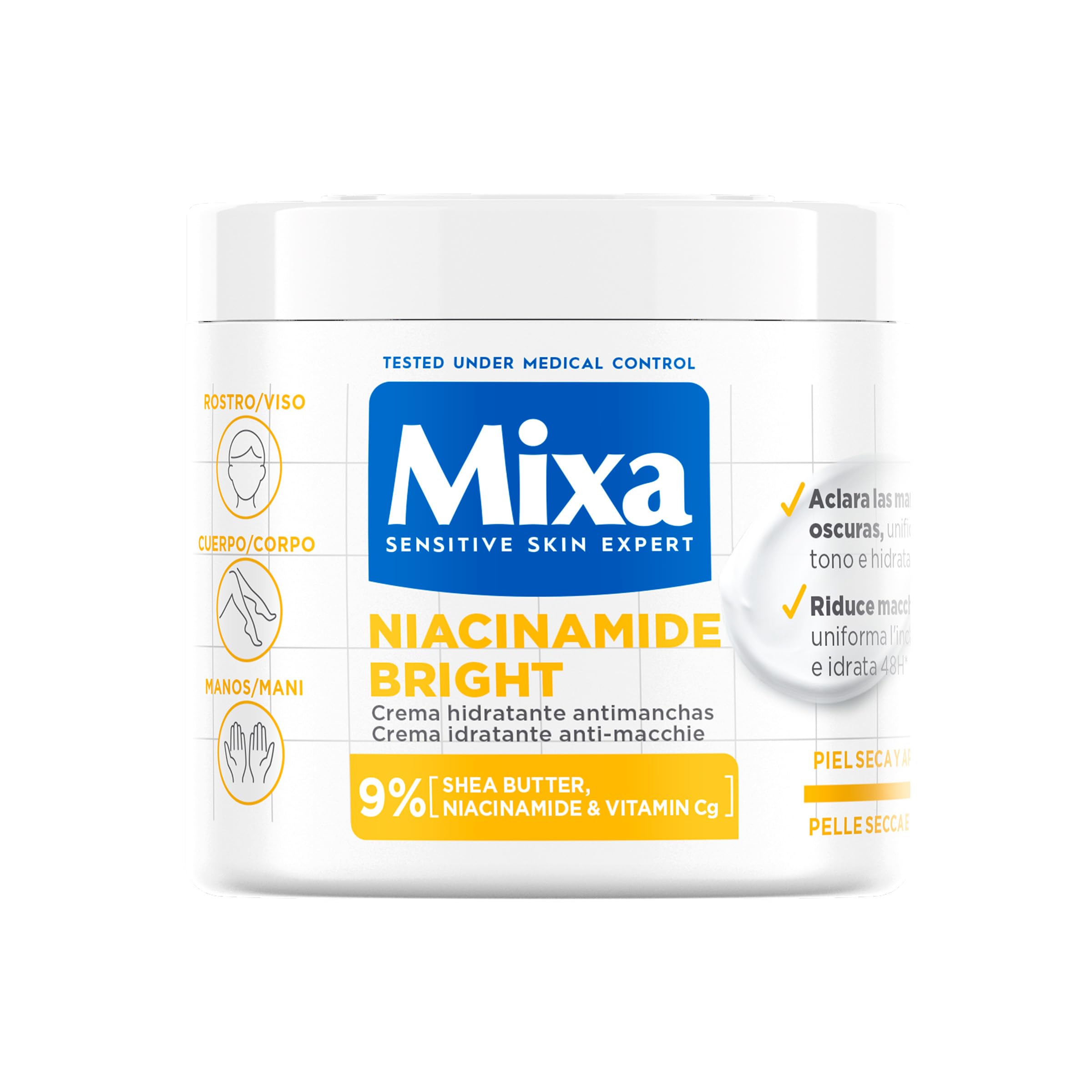 Mixa Niacinamide Bright Spot Moisturizer 400 ml