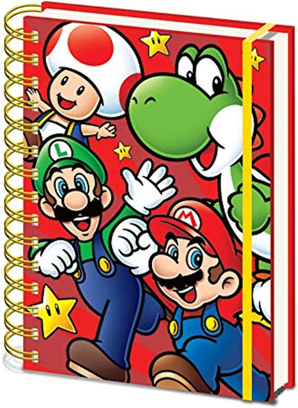 Super Mario A5 Ring Notebook