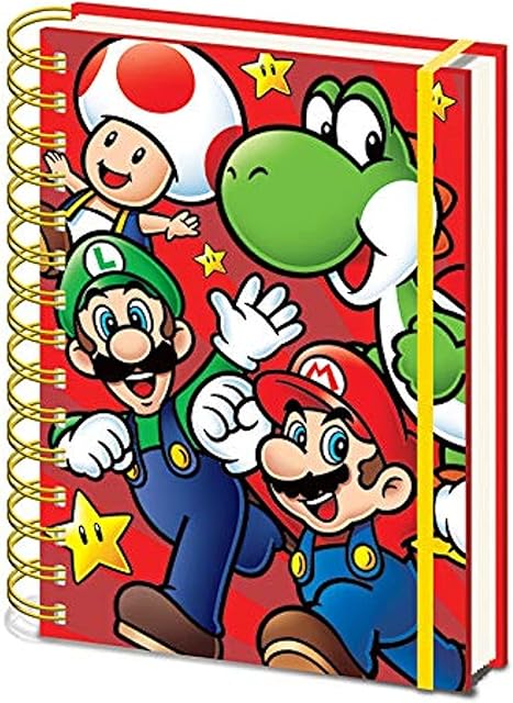 Super Mario (Run) A5 Wiro Notebook