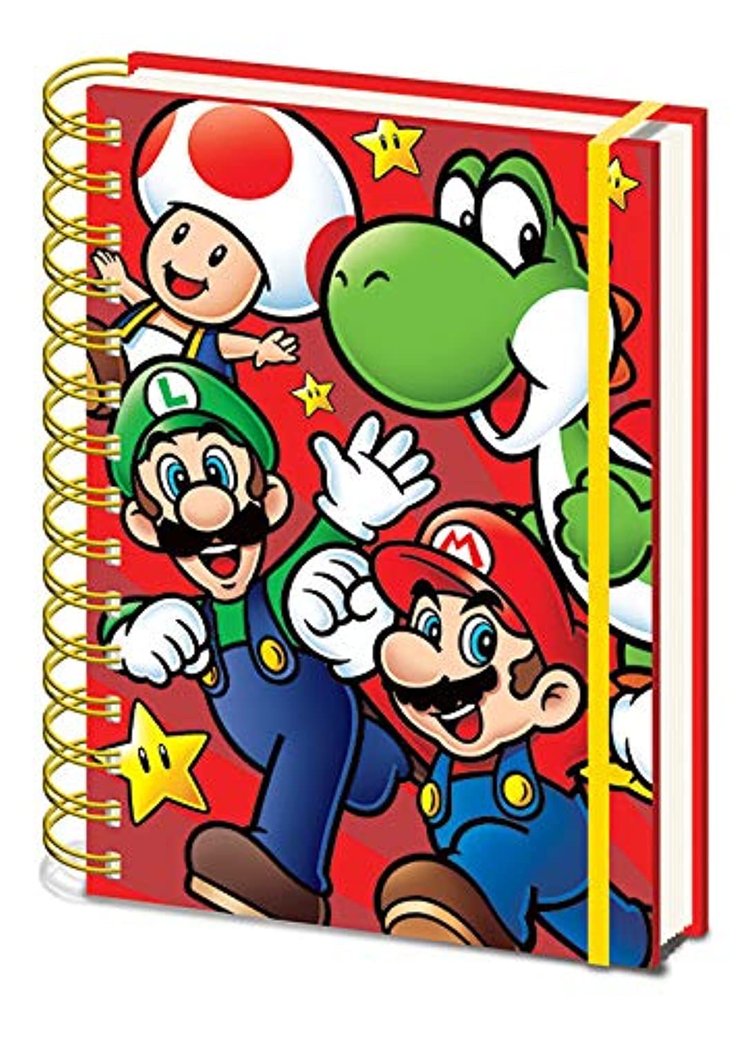 Carnet A5 Super Mario Run avec Verrouillage
