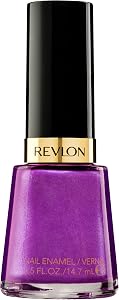 Revlon Nail Enamel, Chip Resistant Nail Polish, Glossy Shine Finish, in Plum/Berry, 450 Hypnotic, 0.5 oz