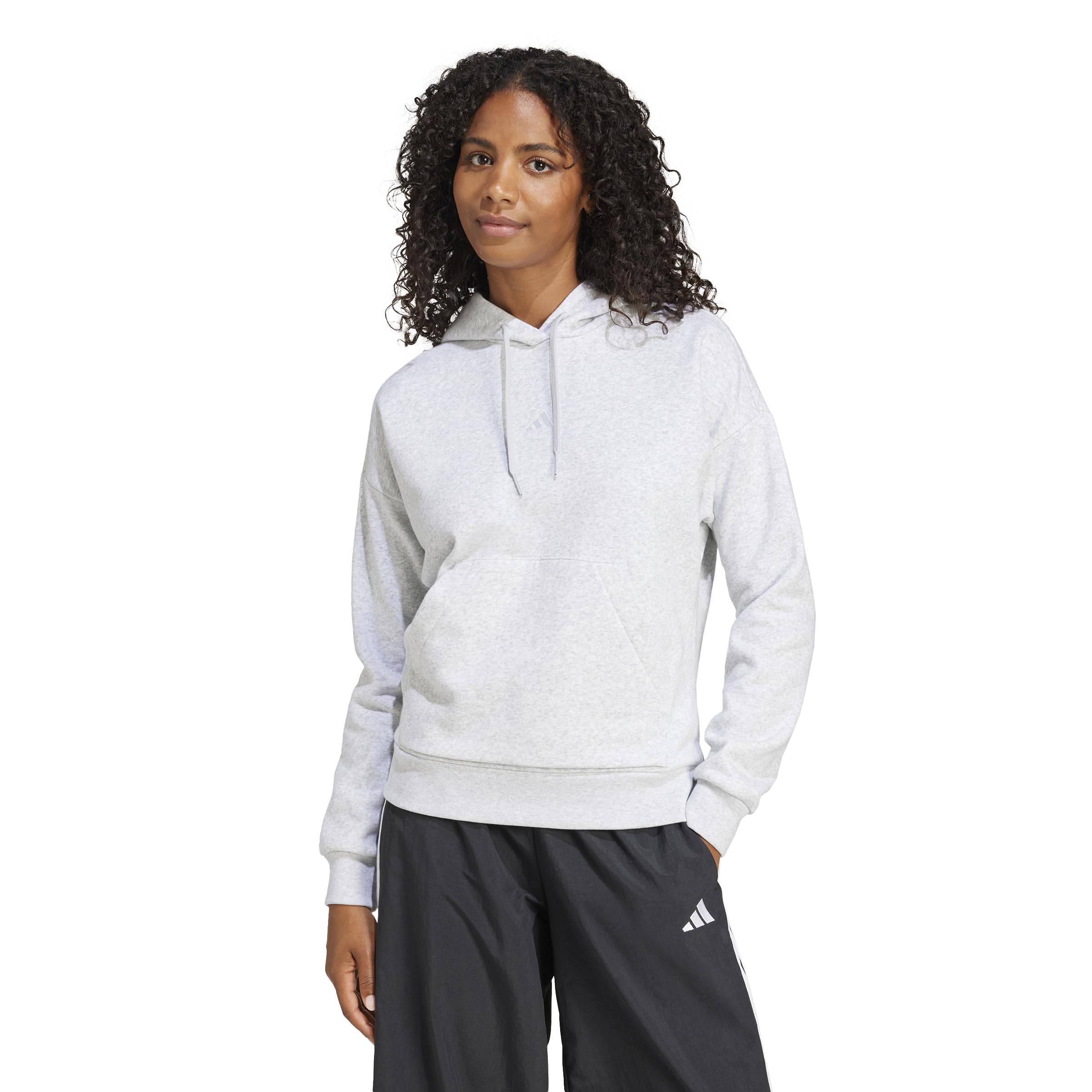 adidas womens Essentials Small Logo Feelcozy Hoodie