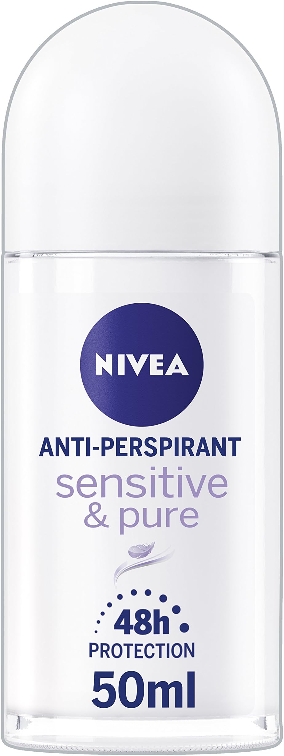 Nivea 50ml Sensitive And Pure 48h Anti-perspirant Deodorant