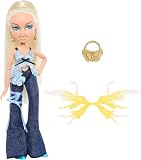 Bratz Fashion Pixiez Cloe - Poupée Fantaisie à Collectionner avec de Vrais vêtements et Accessoires, Les Ailes se transforment en Bague - 2