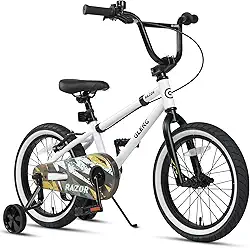 Glerc Kids Bike for Ages 1-8 Years Old, 12-16 Inch BMX Style Kids Bicycle with Training Wheels, Boys Bike for Children and Toddler, Multiple Colors