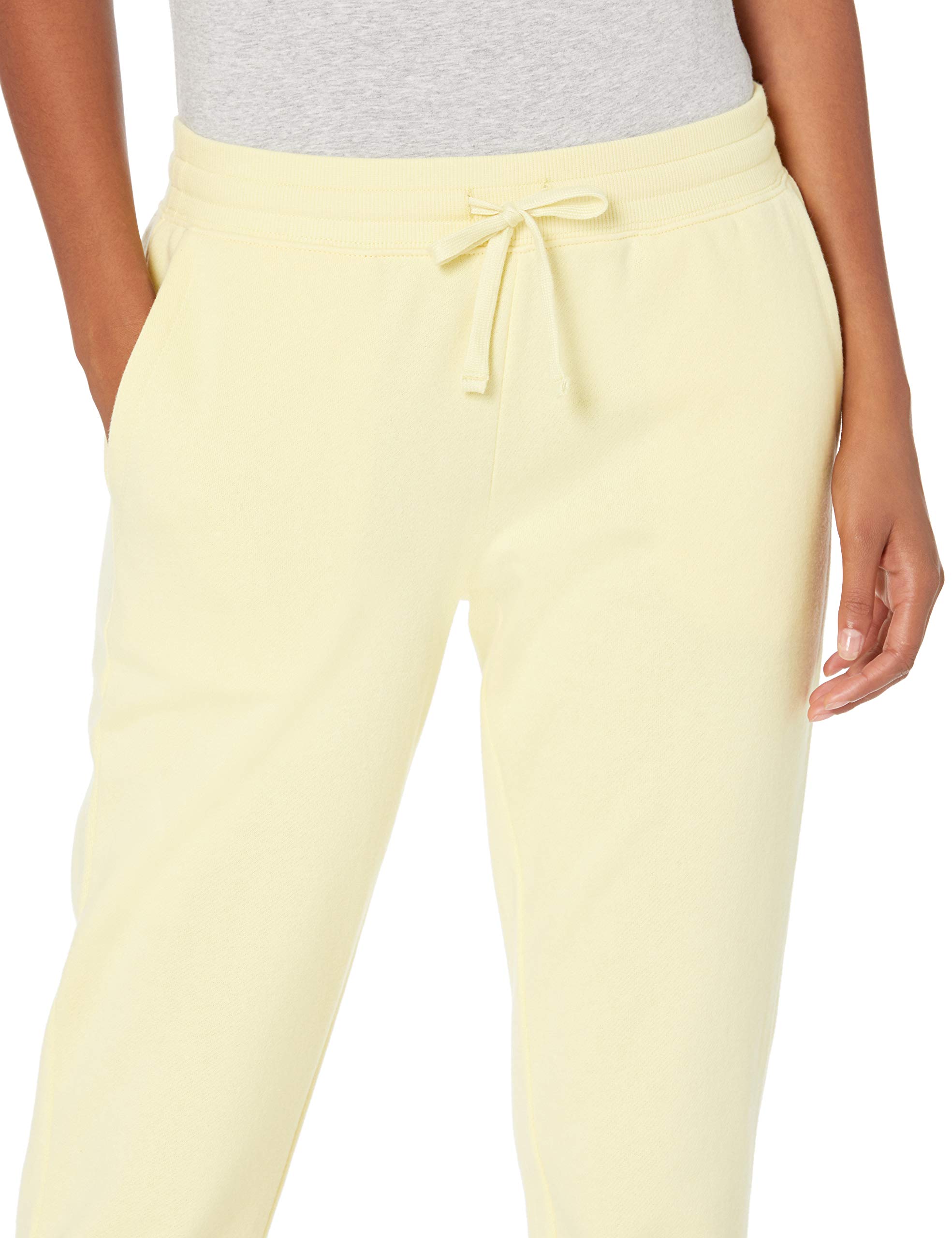 Amazon Essentials Pantaloni da Jogging in Pile con Risvolto (Disponibili in Taglie Forti) Donna