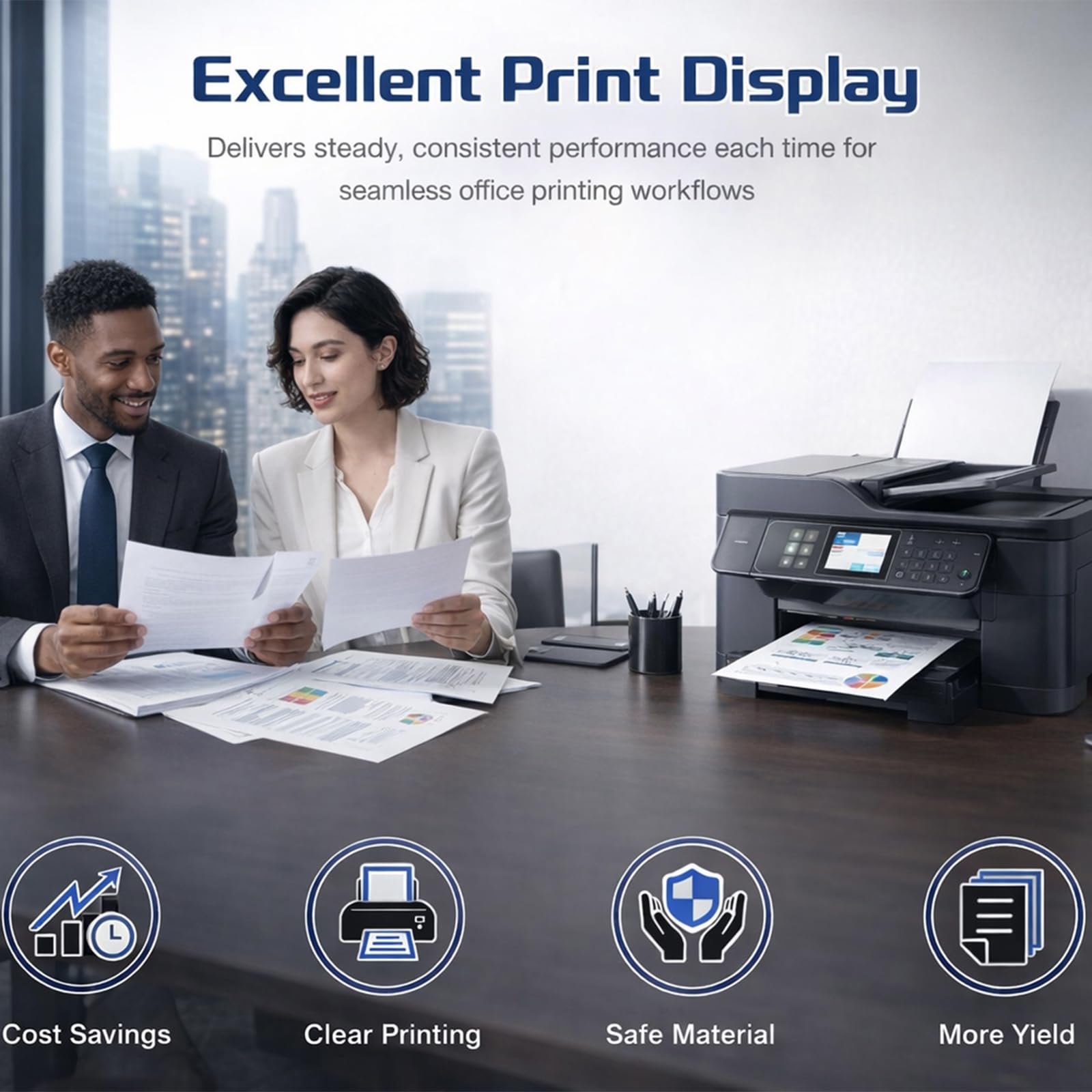 Cartucho de tóner 142A Compatible con Cartucho de Alto Rendimiento HP W1420A 142X W1420X para Trabajar con impresoras LaserJet M110w M139w MFP M140w M141w M141a ,Black-2pack