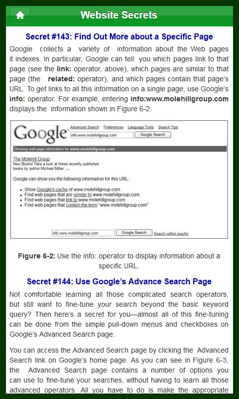 Free Web Secrets Website Secrets - App on Amazon Appstore