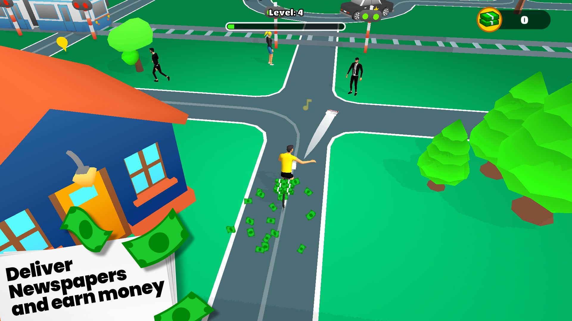 Paper Delivery Rush - Bike Racing Game - App on Amazon Appstore
