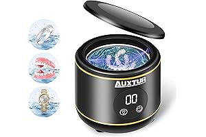 Ultrasonic Plaque Remover: 45kHz Retainer Cleaner