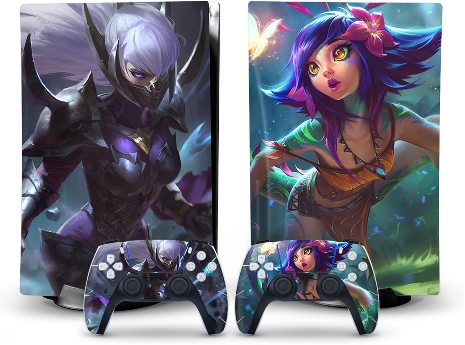 保護 PS5ディスク版コンソールと2つのコントローラー用のアニメデカールスキンビニールカバースキンラップ、気泡のない、耐久性のある、 保護 PS5  デジタル版コンソールと2つのコントローラー用のアニメデカールスキンビニールカバースキンラップ、気泡のない、耐久性の ... 保護 PS-5ディスク版コンソールおよび2コントローラー用デカールスキンPS 5ディスクバージョン用ビニールカバースキンラップ 40