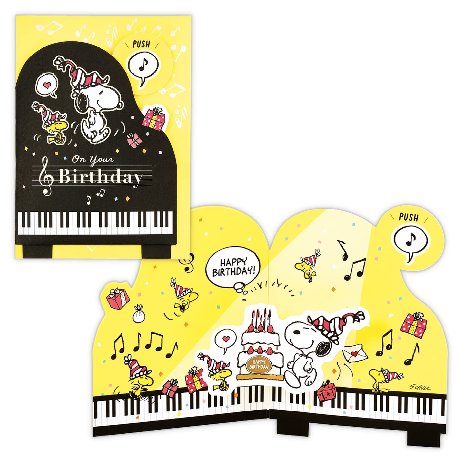 Amazon.co.jp: ホールマーク スヌーピー バースデーカード オルゴール