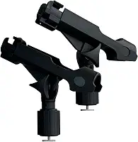 Pacote Com 2 Suportes Para Vara De Pescar Com Montagem Em Trilho, Parafuso Universal Em Forma De T Montado Em Trilho Para Caiaque, Canoa, Barco De Pesca (Pacote Com 2 Suportes Para Vara)