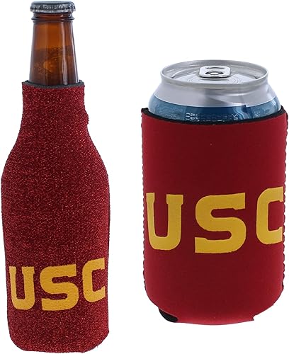 Miniatura 151 de Set de refrigeración y aislamiento de latas y botellas con el logo de NCAA en color del equipo de la universidad Escudo/Logo del estado
