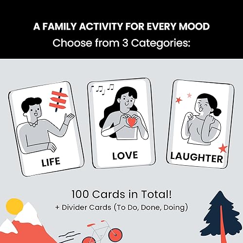 Miniatura 6 de Flowjo Lista de deseos para papá, juegos familiares divertidos y emocionantes para todos, juegos de cartas únicos para papás y niños, gran regalo de