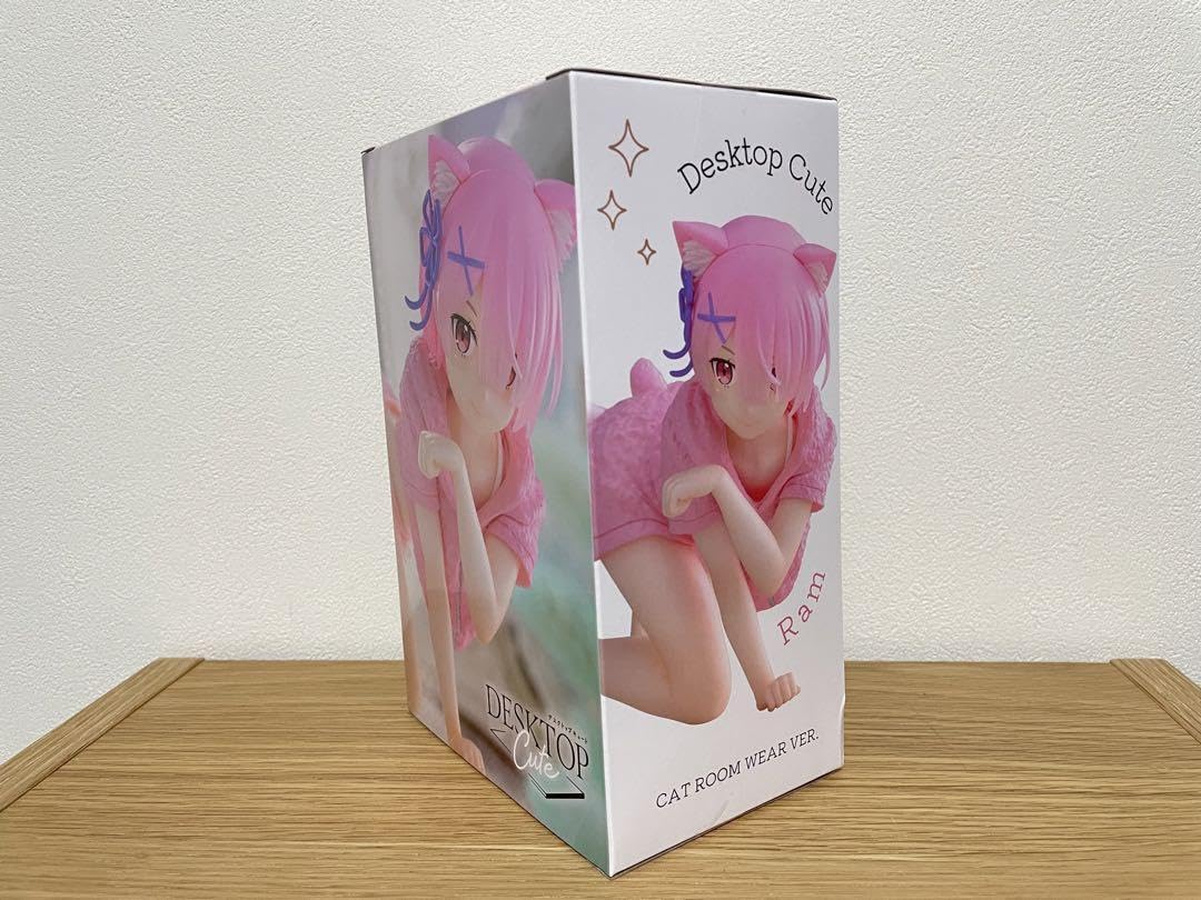 Amazon | リゼロ Desktop Cuteフィギュア レム ラムCat room wear