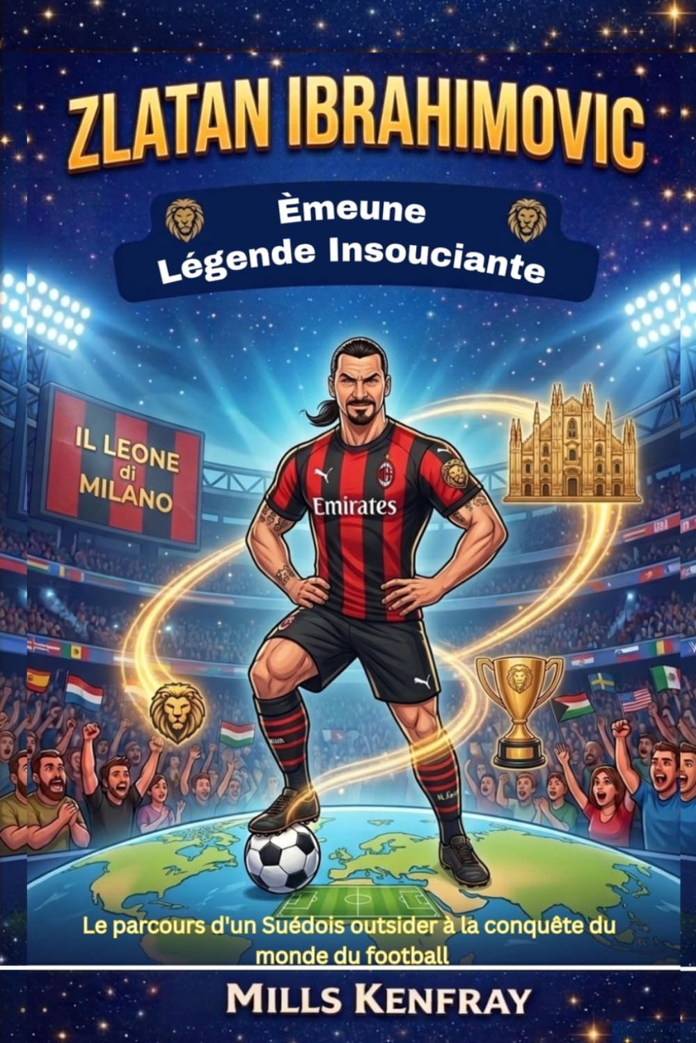 ZLATAN IBRAHIMOVIC: Èmeune Légende Insouciante: Le parcours d'un Suédois outsider à la conquête du monde du football