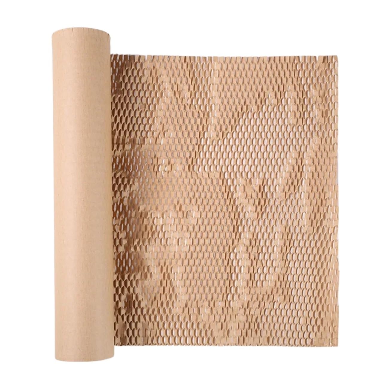 Papierowy papier do pakowania o strukturze plastra miodu | Wiele rozmiarów do przenoszenia. Materiały upominkowe. Pakowanie bukietów: Materiał do pakowania(30cm*10m)