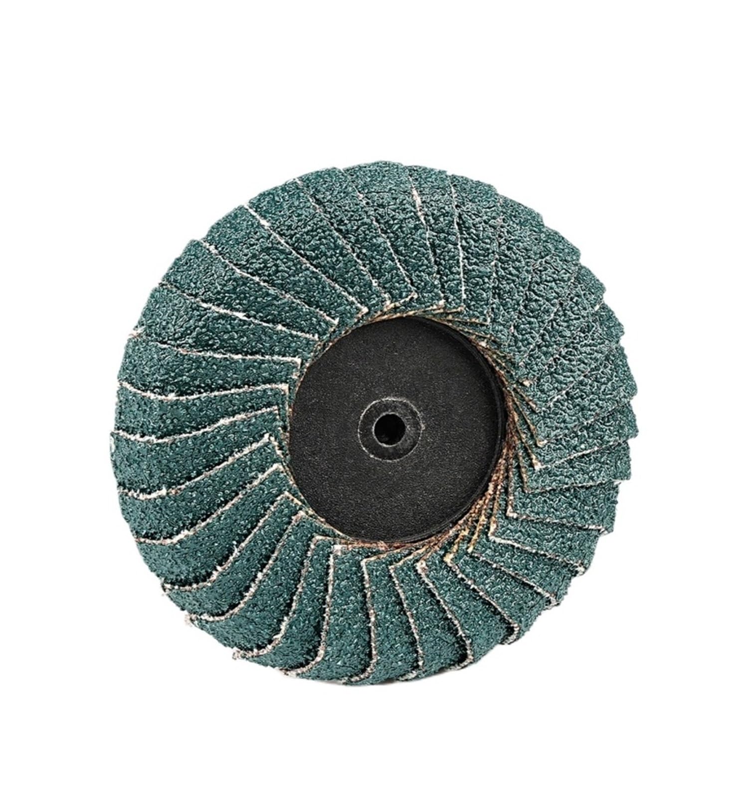 5Pcs 50mm Zircon Arc Fillet Abrasive Flap Wheel Polishing Flap Disc Grinding Wheel For Polishing Surface Deburring(P80)