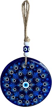 Evil Eye,Turkish Eye, Lucky Eye, Evil Eye Wall Hanging, Nazar Amulet, Lucky Amulet (12 x 26 cm)