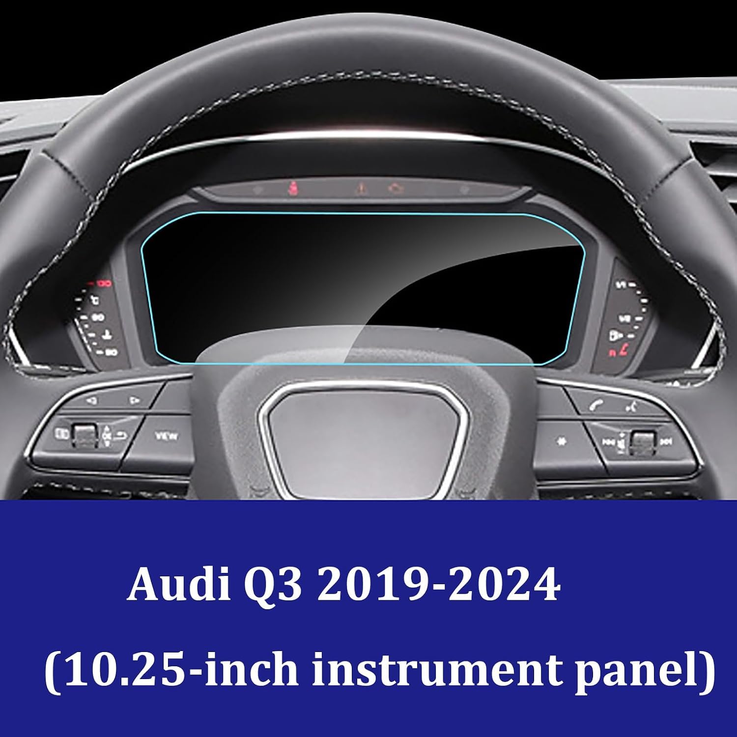 Pellicola Protettiva Auto per Audi Q3 2019-2024 (10.25-inch Instrument)