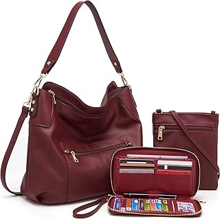 Large Crossbody Handbag & Wallet Set