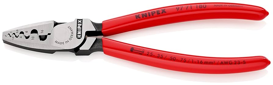 knipex クニピックス  圧着ペンチ 圧着ペンチ KNIPEX(クニペックス) 圧着工具本体 【通販モノタロウ】