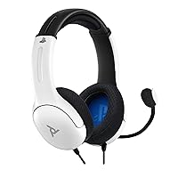 Vista 9 de PDP AIRLITE Headset with Mic for PS5, PS4, PC - Frost White