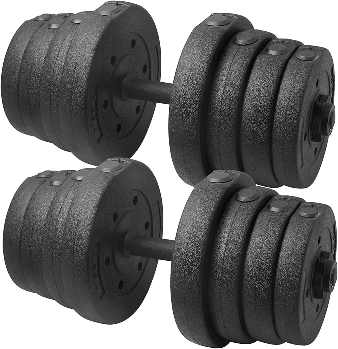 Adjustable Dumbbells Set 2X15 (30kg) Weights Pair Gym Fitness Exercise Dumbbell