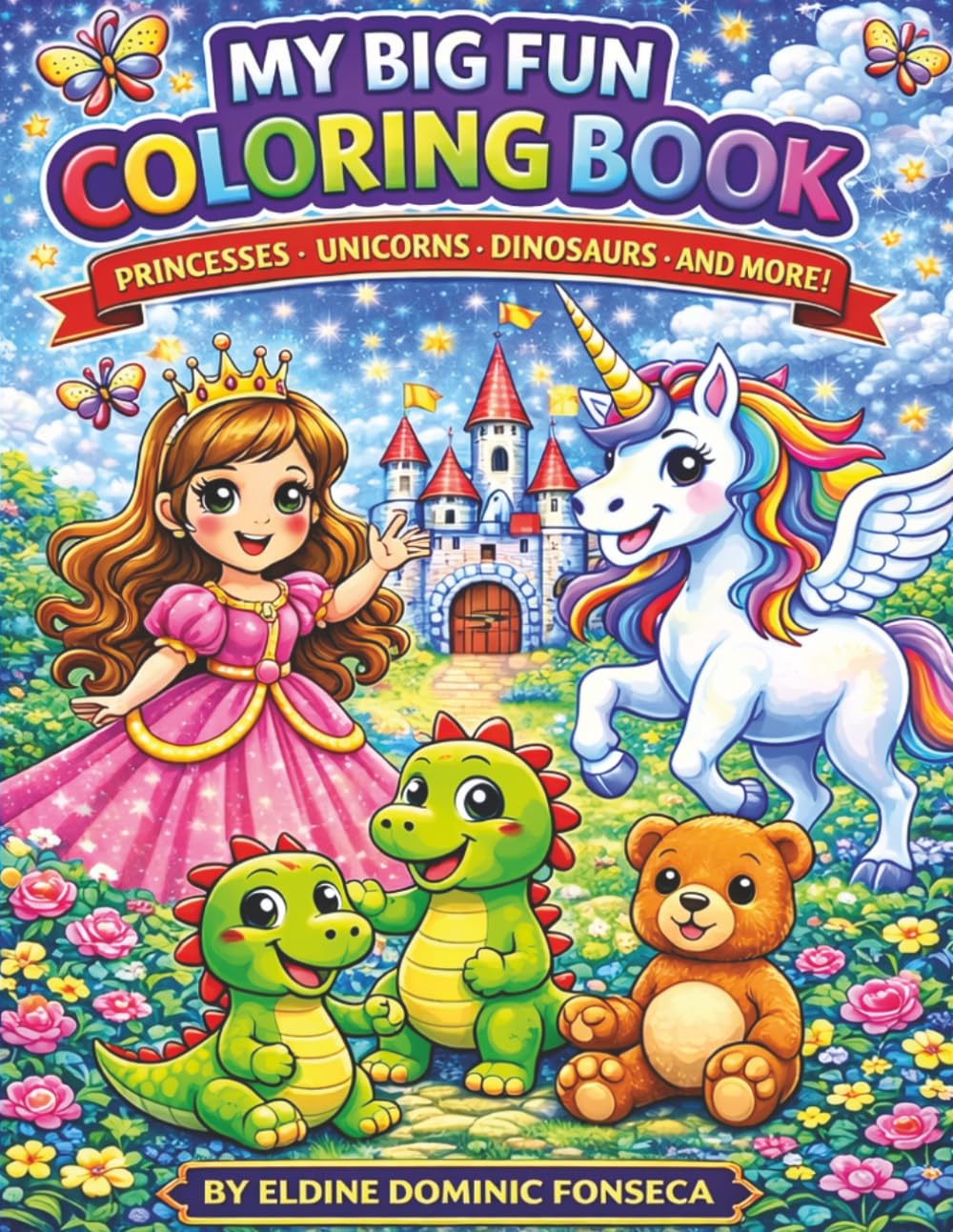 MY BIG FUN COLORING BOOK