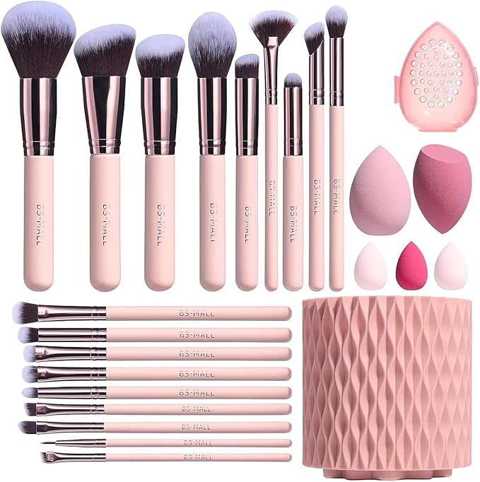 BS-MALL 18 Pcs Makeup Brushes Set