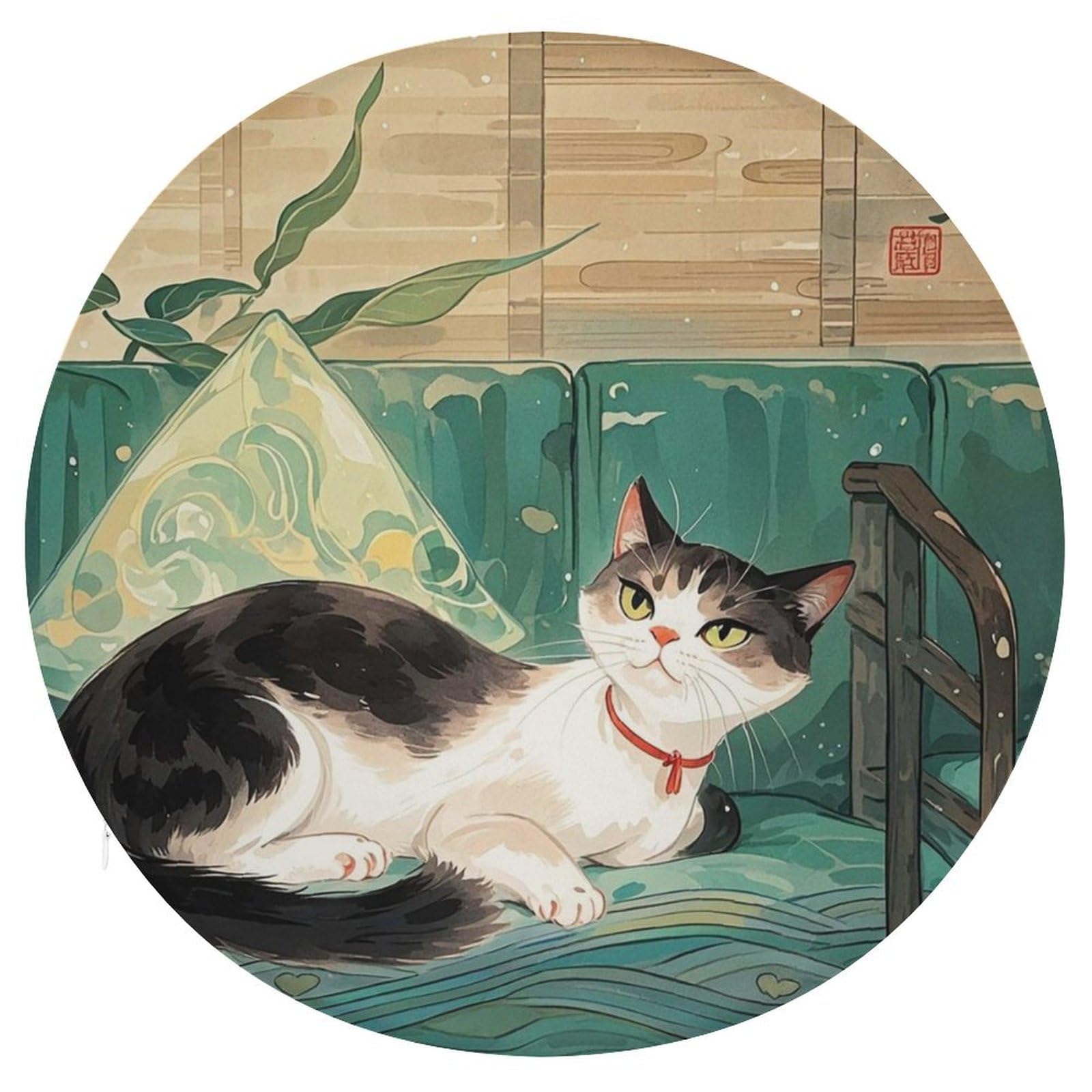 Coussin de sol de méditation contre les douleurs d'assise et tapis pique-nique 39cm