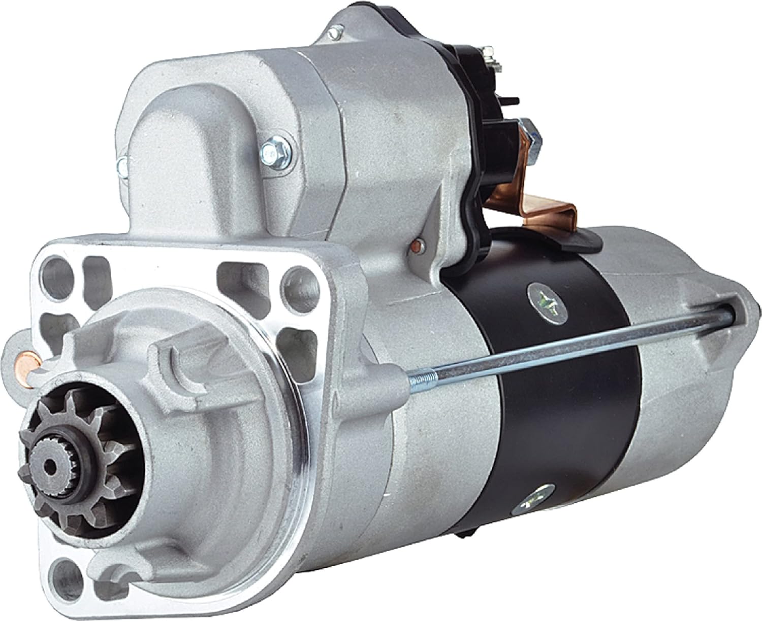 DB Electrical ROTA0471 Starter 10 Tooth Count 24V Compatible with/Replacement for John Deere 250D, 260E, 300D, 310E, 3154G, 3156G, 350GLC, 3754G, 3756G, 380GLC 428000-6900 428000-6901 428000-9920