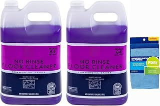 Floor Cleaner | 2 gallon with 2 Microfiber Cloth, Hardwood Floor Cleaner; Wood Floor Cleaner; Deep Cleaning Floor Cleaner; Cleaning Solution; Floor Cleaning Supplies; Professional floor cleaner