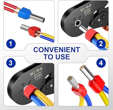 Preciva 800PCS Double Wire Ferrule Kit - Dual Barrel Ferrules Connectors for AWG 22-7, Ideal for Electrical, Industrial, and DIY Projects