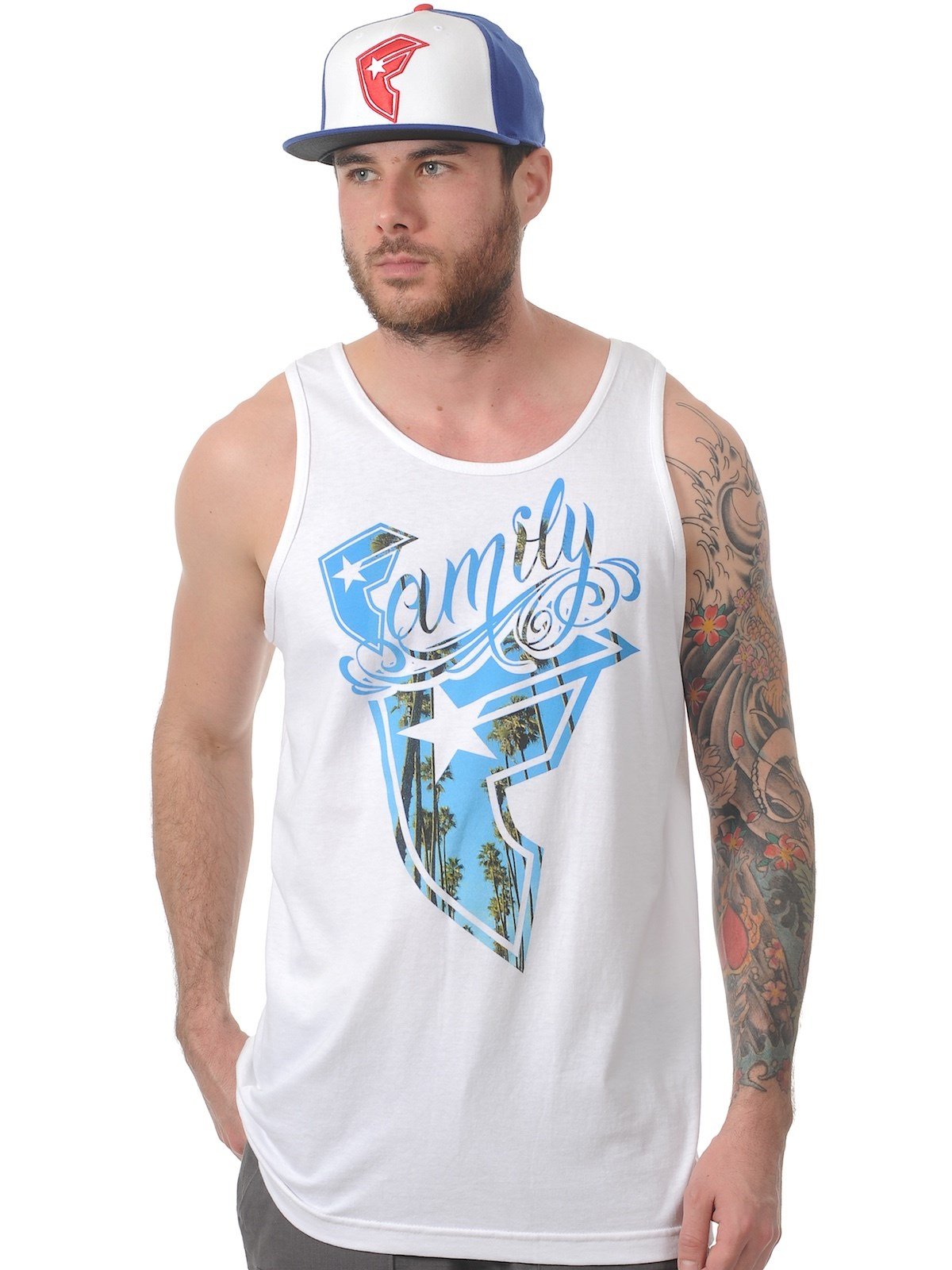 Famous Stars and Straps Men's Breezin Tank Top