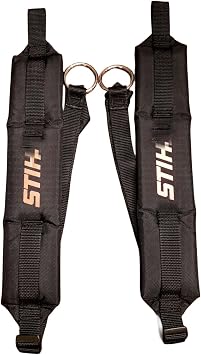 GaRcan New Genuine 2 Shoulder Harness Strap BR350 BR430 BR450 42447109005, Replacement for STIHL OEM, black