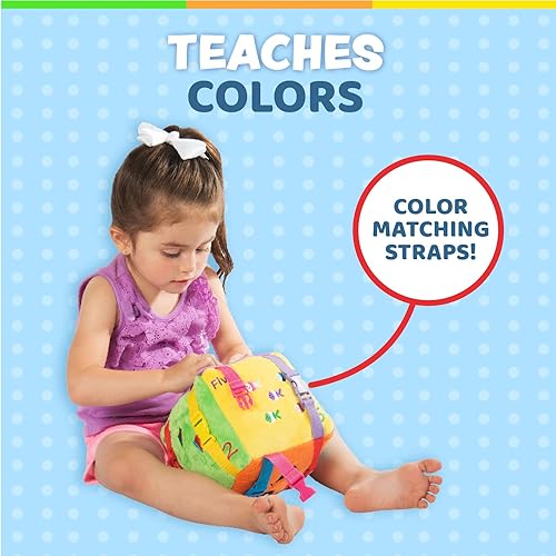 Miniatura 4 de Cubo de actividades Buckle Toy para niños