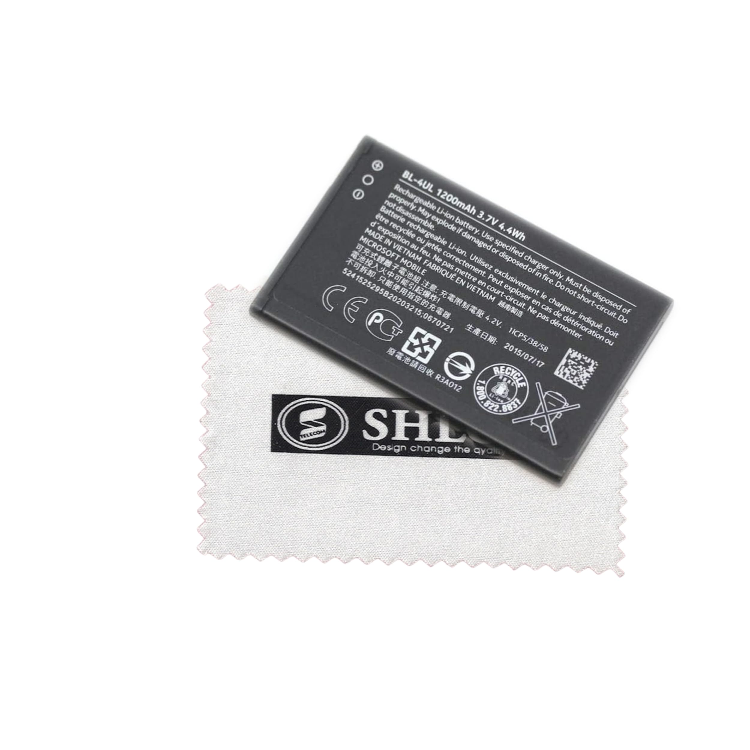 Originale Nokia BL-4UL Batteria per Nokia Asha 225 / Lumia 225 Batteria Originale Nokia BL-4UL Batteria per Nokia Asha 225 / Lumia 225 Batteria