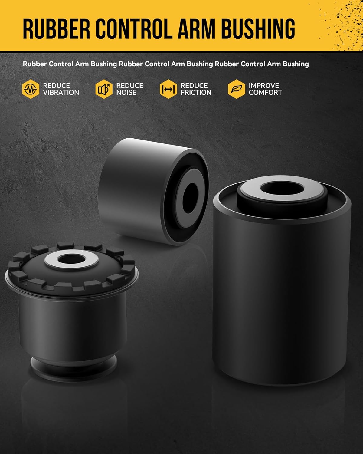 KAC Front Lower Ball Joints Assembly Compatible with Chevy GMC Silverado Sierra Suburban Yukon XL Avalanche 1500 Express Savana 2500 Tahoe Cadillac Escalade ESV EXT Suspension Kit K6541 2pcs