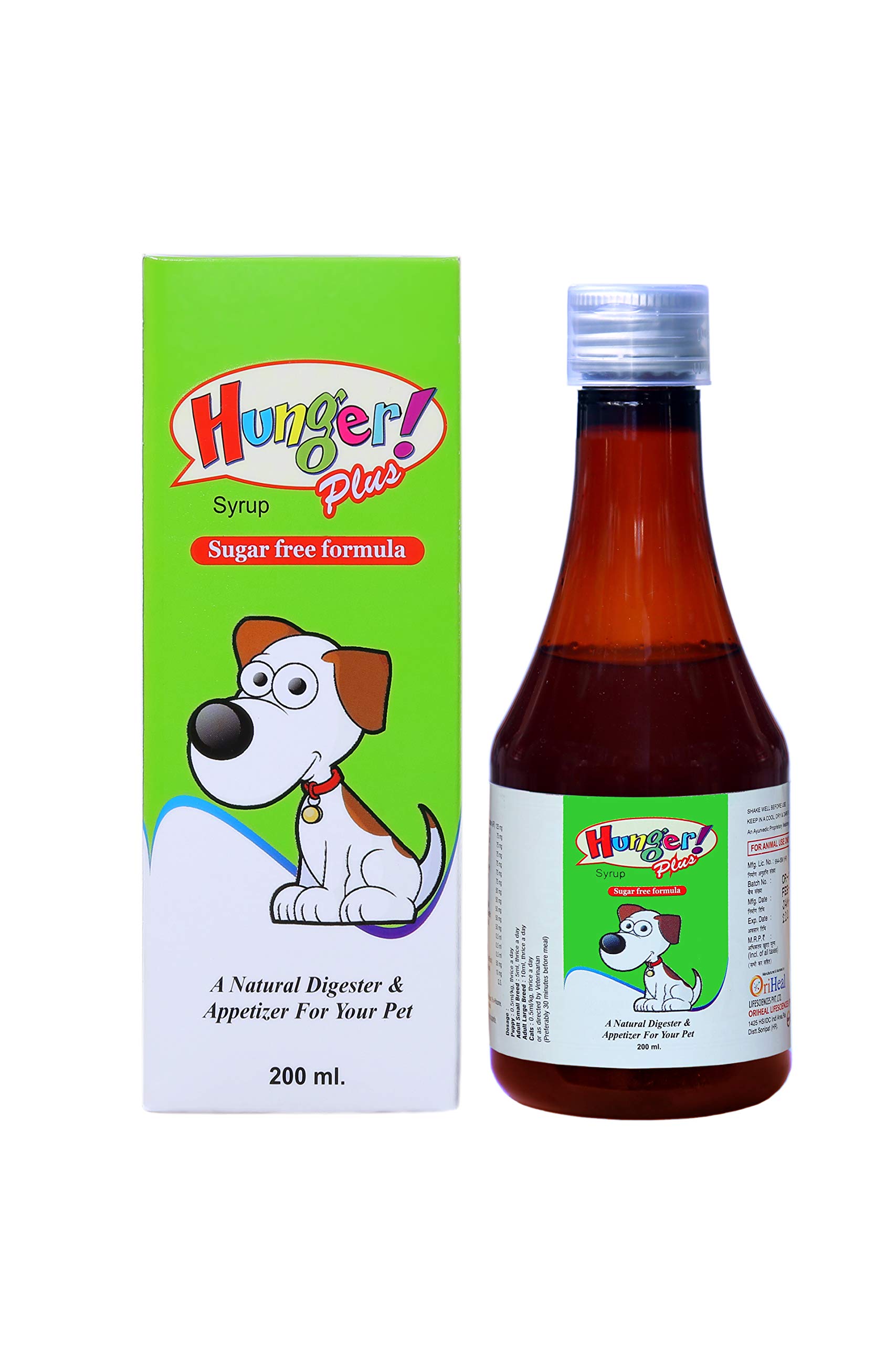 OriHeal Hunger Plus Syrup for Dogs/Cats 200ML (B091Q2QCTR) Amazon Price History, Amazon Price Tracker