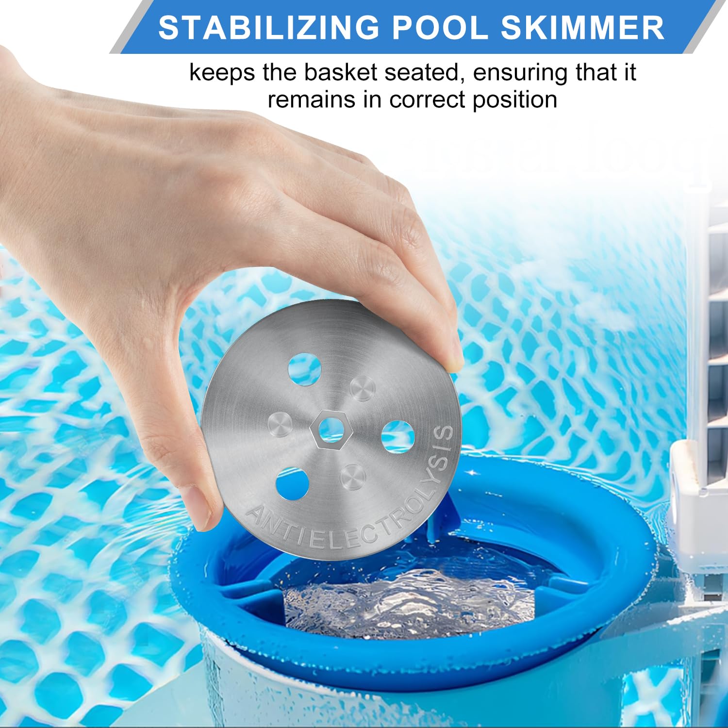 Hogvinnatil Zinkanode Für Salzwasserpool - Gewichtsplatte Zum Schutz Vor Korrosion