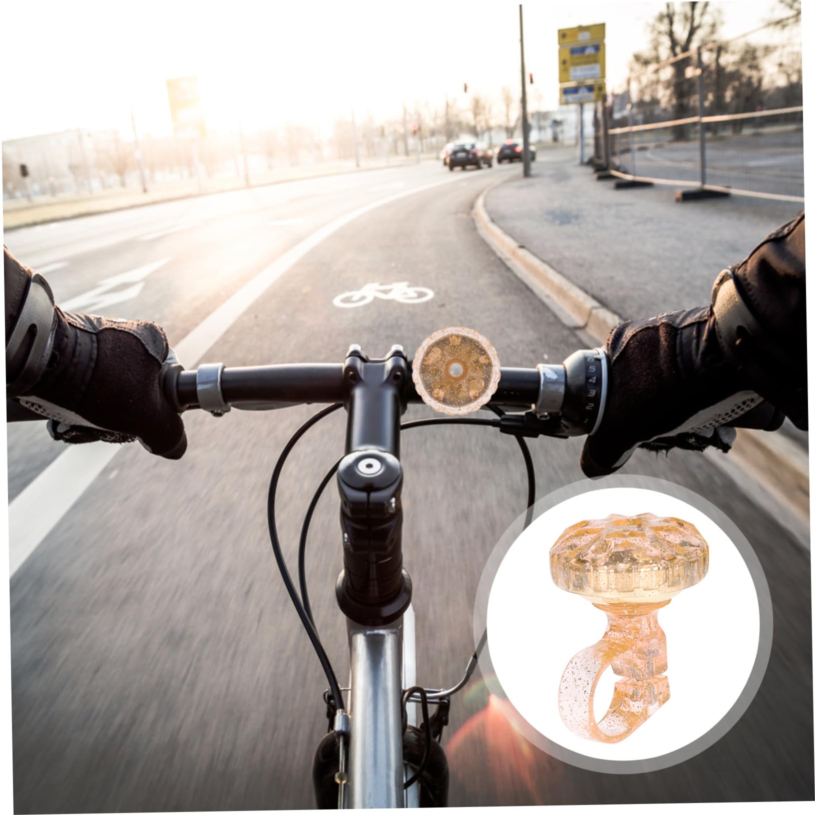 VANZACK 5 Stück Fahrradklingel Übungszubehör Fahrräder Für Kinder Rennradklingel Retro Fahrradklingel Erwachsenenfahrräder Kinderfahrräder Messingbeschläge